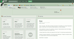 Desktop Screenshot of oozu.deviantart.com