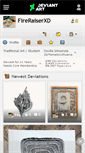 Mobile Screenshot of fireraiserxd.deviantart.com