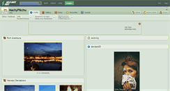 Desktop Screenshot of machypikchu.deviantart.com