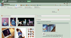 Desktop Screenshot of daphianna.deviantart.com