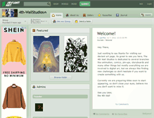 Tablet Screenshot of 4th-wallstudios.deviantart.com