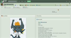 Desktop Screenshot of cherryblossomcat.deviantart.com