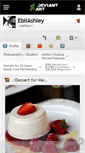 Mobile Screenshot of ebilashley.deviantart.com