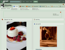 Tablet Screenshot of ebilashley.deviantart.com