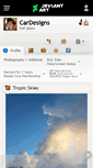 Mobile Screenshot of cardesigns.deviantart.com