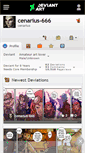 Mobile Screenshot of cenarius-666.deviantart.com