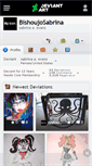 Mobile Screenshot of bishoujosabrina.deviantart.com