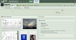 Desktop Screenshot of dogluver2.deviantart.com