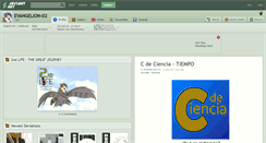 Desktop Screenshot of evangelion-02.deviantart.com