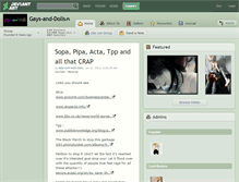 Tablet Screenshot of gays-and-dolls.deviantart.com