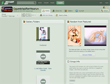 Tablet Screenshot of equestriaafterhours.deviantart.com