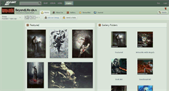 Desktop Screenshot of beyondlife-da.deviantart.com