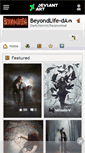 Mobile Screenshot of beyondlife-da.deviantart.com