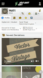 Mobile Screenshot of noli1.deviantart.com