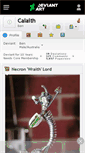 Mobile Screenshot of calaith.deviantart.com