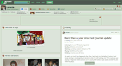 Desktop Screenshot of lenarde.deviantart.com