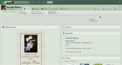 Desktop Screenshot of nenufar-blanco.deviantart.com