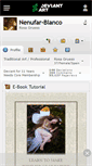 Mobile Screenshot of nenufar-blanco.deviantart.com