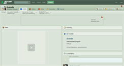 Desktop Screenshot of duende.deviantart.com