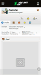 Mobile Screenshot of duende.deviantart.com