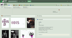 Desktop Screenshot of cots.deviantart.com