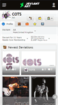 Mobile Screenshot of cots.deviantart.com