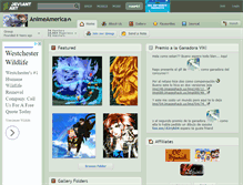 Tablet Screenshot of animeamerica.deviantart.com