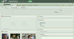 Desktop Screenshot of giantboy42.deviantart.com