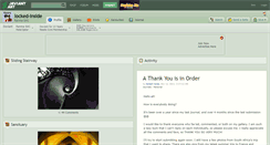Desktop Screenshot of locked-inside.deviantart.com