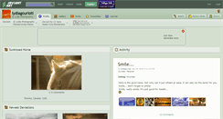 Desktop Screenshot of lydiagourioti.deviantart.com