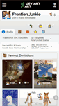 Mobile Screenshot of frontiersjunkie.deviantart.com