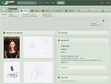 Tablet Screenshot of i-sexual.deviantart.com