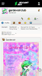 Mobile Screenshot of gardevoirclub.deviantart.com