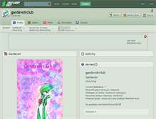 Tablet Screenshot of gardevoirclub.deviantart.com