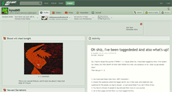 Desktop Screenshot of kyuubi0.deviantart.com