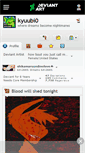 Mobile Screenshot of kyuubi0.deviantart.com