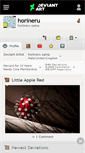 Mobile Screenshot of horineru.deviantart.com