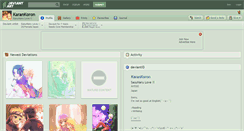 Desktop Screenshot of karankoron.deviantart.com