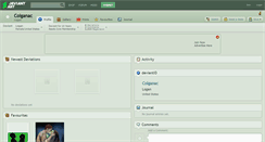 Desktop Screenshot of colganac.deviantart.com