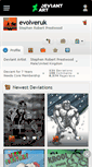 Mobile Screenshot of evolveruk.deviantart.com