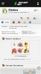 Mobile Screenshot of eledora.deviantart.com