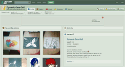 Desktop Screenshot of dynamic-dare-doll.deviantart.com