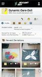 Mobile Screenshot of dynamic-dare-doll.deviantart.com