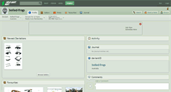 Desktop Screenshot of boiled-frogs.deviantart.com