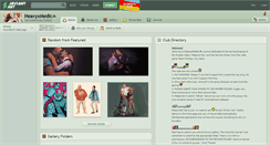 Desktop Screenshot of heavyxmedic.deviantart.com