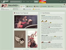 Tablet Screenshot of heavyxmedic.deviantart.com
