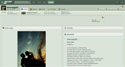 Desktop Screenshot of emsvangoth.deviantart.com