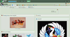 Desktop Screenshot of myloko.deviantart.com