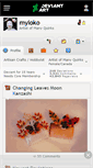 Mobile Screenshot of myloko.deviantart.com