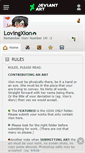 Mobile Screenshot of lovingxion.deviantart.com